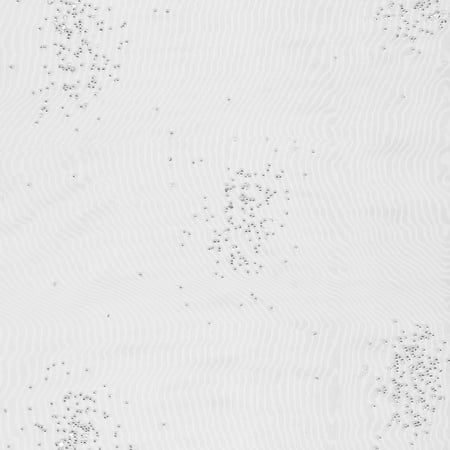 - SHASON TEXTILE (3 Yards cut) CRYSTAL ORGANZA SPARKLES, WHITE.