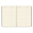 thumbnail image 4 of Gallery Leather Small Wide Address Book with Alphabetical Tabs up to 403 records, Leather Notebook Hardcover, Telephone and Address Books 6 x 4.25 ", Acadia Wildrose, 4 of 7