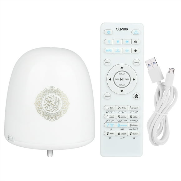 LED Lamp Smart Touch Wireless Remote Control Quran Speaker Coran Player Gift