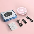 thumbnail image 3 of Gueray CD Player Portable CD Discman: with Earphones Portable CD Player for Car with Anti-Skip Shockproof Personal CD Player with LCD Display, 3 of 9