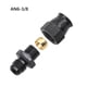 thumbnail image 4 of Speravity Accesorios de tubería de aleación de aluminio para Interior de coche, 2 piezas, adaptador de tubo de combustible, sistemas de lubricación, Vehículos, repuestos y accesorios Mis 3/8 Speravity VI017366-02, 4 of 6
