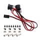 thumbnail image 2 of Repuestos de Luces LED Delanteras Delanteras para Crawler RC 1/10 para Axial SCX10 90046 TRX4 TRX6 Redcat Gen8 2LED Luz Amarilla, 2 of 9