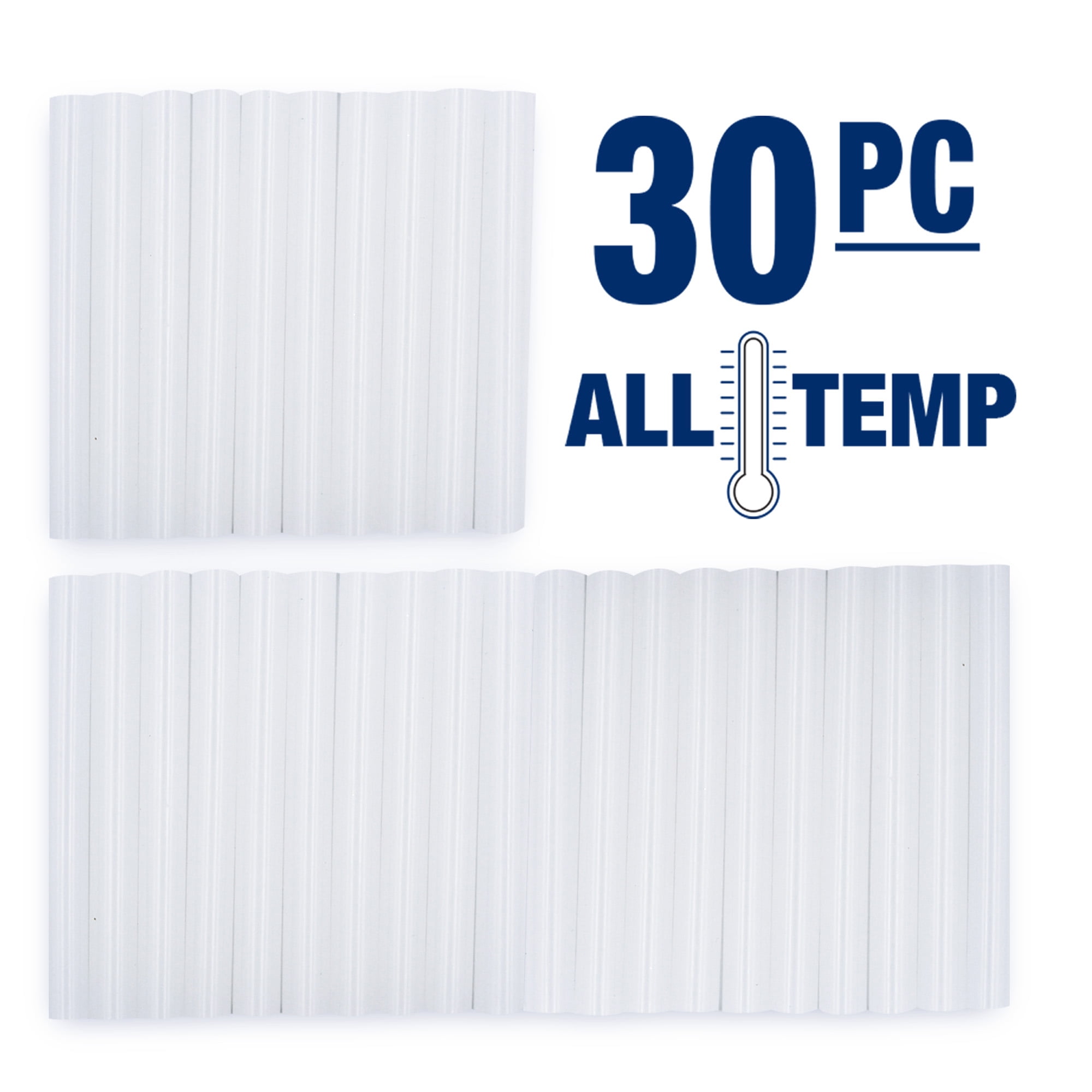 ArtSkills Full Size Hot Glue Sticks, 30-Pack, Clear All-Temp for Crafts, DIY & School Projects