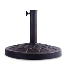 Aimee Lii 30lbs 18 Inches Heavy Duty Outdoor Patio Market Umbrella Base, Patio Umbrella Stand