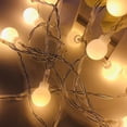 thumbnail image 1 of String Light Led String Light Light Decoration Outdoor String Light Outdoor String Lights LED Round Ball Shape Colorful String Light Ornament For Outdoor Camping Party Warm White, 1 of 5