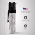 thumbnail image 3 of Pepper Spray with Clip Police Edition, 16-ft Range, Marble Design Pepper Spray for Protection, Self Defense by Guard Dog Security, 1 pack, 3 of 7