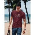 thumbnail image 2 of Classical Yachting T-Shirt Men -Image by Shutterstock, Male 5X-Large, 2 of 4