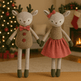 thumbnail image 4 of Mr. and Mrs. Merry Reindeer Doll Set, 4 of 5