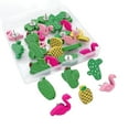 thumbnail image 1 of fastboy 30x Decorative Thumbtacks With Leaf And Cactus Motifs - For Different Purposes Three types Mixed, 1 of 6