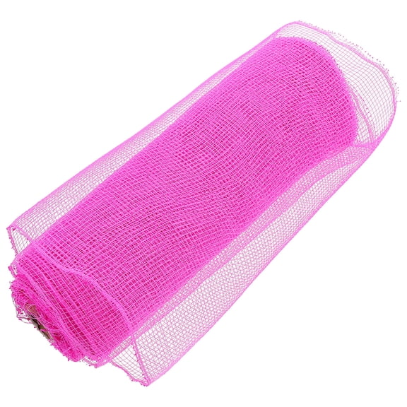 Mobutofu Mesh Rolls For Wreaths Rosy 1Pack 35.8X9.8In