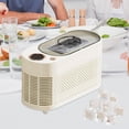 thumbnail image 1 of Elodie Desktop Ice Maker Countertop 10 Cubes Ice Making Machine for BBQ Home Picnic Cream White, 1 of 8