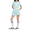 Mint green, variant on Women's 2 Piece Tennis Outfit, V Neck Short Sleeve Polo Shirt and High Waist Pleated Skirt Set, Golf Pickleball