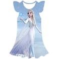 thumbnail image 1 of Disney Frozen Girls Elsa princesa vestido niños disfraz 3D Frozen Fancy 2-10 años fiesta de cumpleaños Disney Elsa vestido niño ropa 6M Gao Jinjia LED, 1 of 2