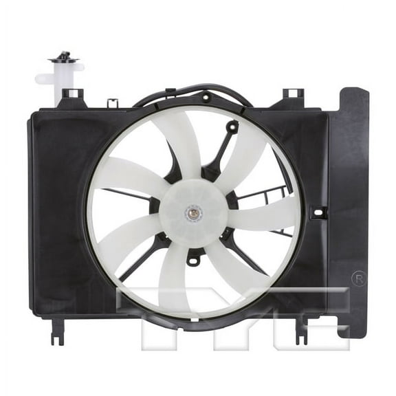 TYC 621620 Dual Radiator and Condenser Fan Assembly Fits select: 2007-2019 TOYOTA YARIS, 2008-2014 TOYOTA SCION XD