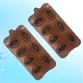 thumbnail image 5 of 2 moldes de silicona para pasteles con forma de siete granos de café, moldes para chocolate, moldes para dulces y moldes para hielo para hornear y decorar pasteles., 5 of 5