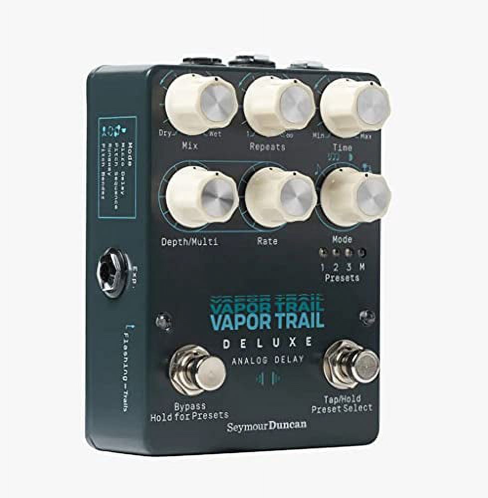 Seymour Duncan Vapor Trail Deluxe Delay Effects Pedal Aegean Blue