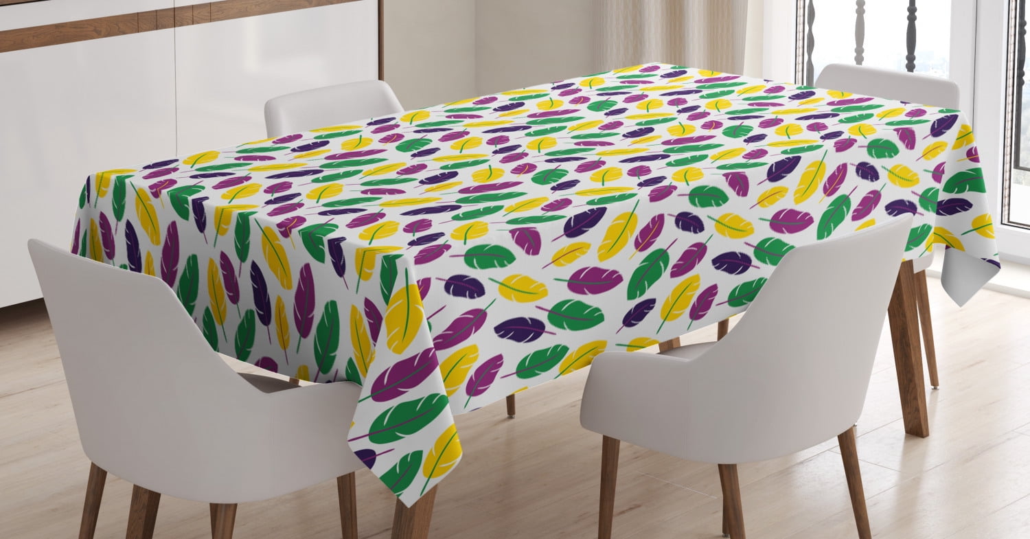 mardi gras tablecloth