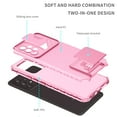 thumbnail image 6 of for Samsung Galaxy A53 5G Military Grade Heavy Duty Shockproof Protection Case, with Bracket and Lens Slide Window Hybrid 2 in 1 Phone Cover for Samsung Galaxy A53 5G 6.5 inch,Pink, 6 of 12