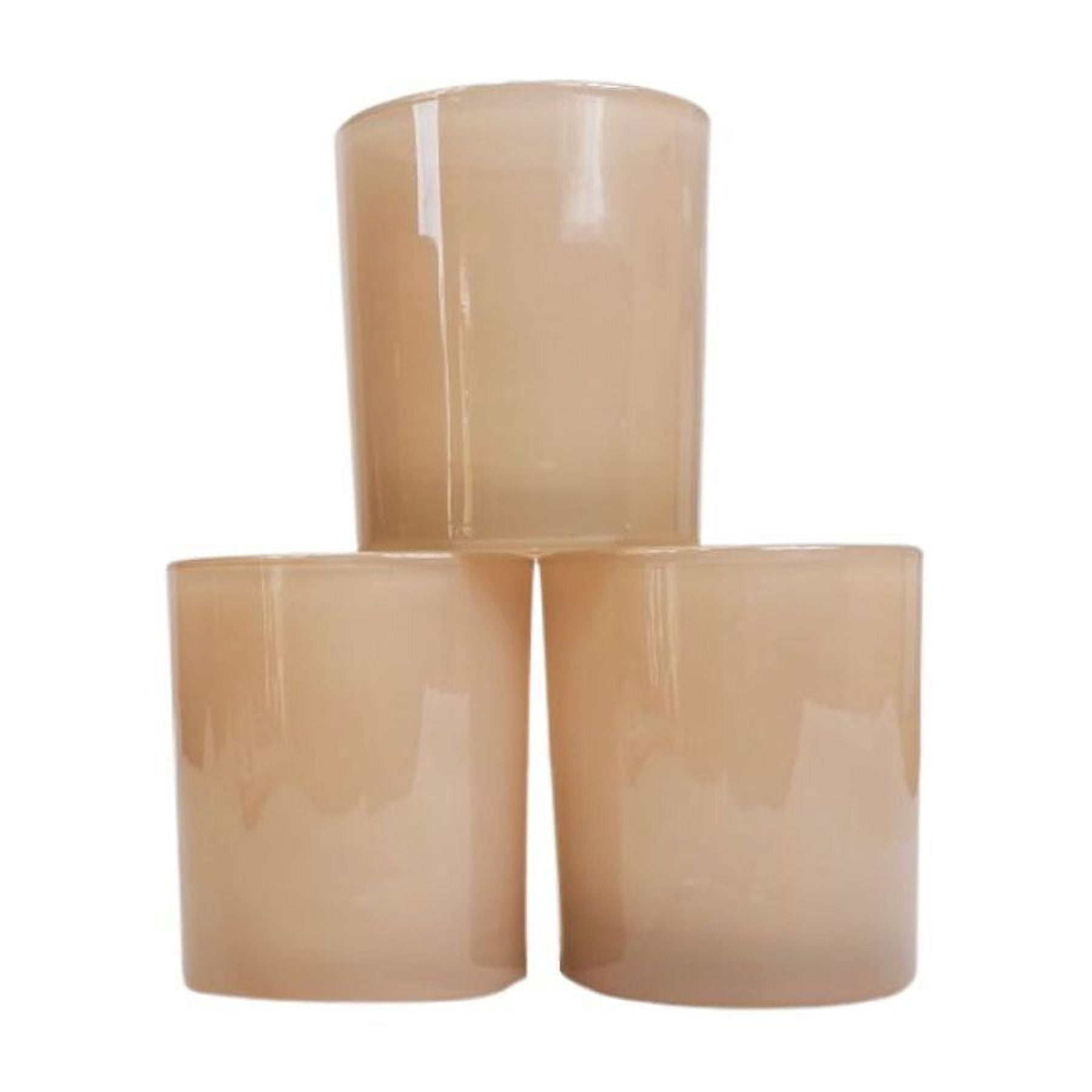 14 oz. Havana Sand Empty Candle making Jar candle vessels for DIY candle-making projects (Box of 12) FREE SHIPPING