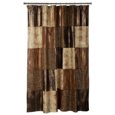 Popular Bath Zambia Copper Collection - 70" x 72" Bathroom Shower Curtain