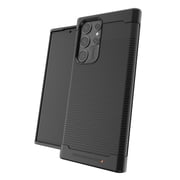 ZAGG Gear4 Havana For Samsung Galaxy S22 Ultra, Lightweight Case With Top, Bottom and Corners Protected by D3O®, Black