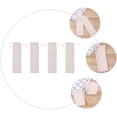 thumbnail image 2 of 4pcs Stainless Steel Drinking Straws Carrying Cases Storage Bags (Beige), 2 of 6