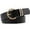 Black, variant on ibiyuan Womens Belt Women Belts For Jeans Dresses Pants Ladies Leather Waist Belt with Gold Buckle