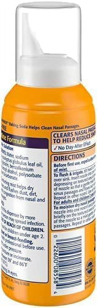 2 Pk Simply Saline Plus Nighttime Nasal Mist Eucalyptus Extra Strength 4.6 Oz Ea