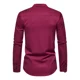 thumbnail image 4 of Camisa De Manga Corta Bordada Con Cuello Alto Para Hombre, 4 of 8