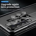 thumbnail image 5 of MonsDirect for 7.6 inch Samsung Galaxy Z Fold 3 5G 2021 Case with S Pen & S Pen Holder, Two Hinge Protection Plating Frame PC Cover, Shell Membrane Integrated Case with Stand & Lens Protection, Black, 5 of 7