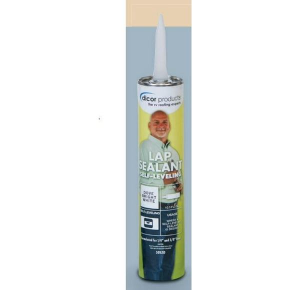 Dicor Corp. Roof Sealant 501LSB-1 Self-Leveling Paste; Black; 10.3 Ounce Tube; Single