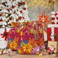 thumbnail image 5 of Multi-Size Linen Bundle Pocket Gift Bag Closing Method For Christmas Birthday Anniversary As A Gift Packaging Small Colorful Floral Pattern Groovy Flowers (3), 5 of 8