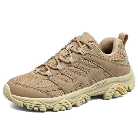 LASUDRAA Men s and Women s Hiking Shoes Comfortable Anti Slip Low Cut Outdoor Walking Work Couple Sneakers