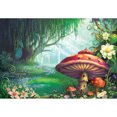 thumbnail image 1 of Drill Diamond Painting (DF4534) 5D DIY Kit de mosaico de punto de cruz completo (Mushroom02) 40x50cm Hugtrwg Para estrenar, 1 of 1