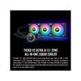 thumbnail image 2 of Thermaltake TH360 V2 Ultra ARGB Sync/AlO Liquid Cooler/ARGB Fan 120*3/PWM 500~1500rpm/Water Block 2.1" LCD/Black, CL-W384-PL12SW-A, 2 of 5