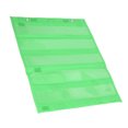 thumbnail image 4 of Classroom Pocket Chart, Polyester PVC Magnetic Combination Use 5 Rows Transparent Pockets Clear Pocket Chart  For Home For Activities For Students Green, 4 of 8