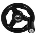 thumbnail image 2 of Lathe Hand Wheel Three Spoke Hand Wheel Milling Machine Hand Wheel Rotary Hand Wheel, 2 of 8