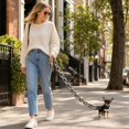 thumbnail image 6 of Lightweight Faux Chain Pet Leash and Collar Set, Funny Giant Chain Style Plastic Dog Leash for Small Dogs and Cats, Novelty Pet Photo Prop, Costume Party Accessory, 6 of 7