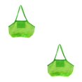thumbnail image 4 of maskred Versatile Beach Toys Bag Durable Mesh Tote for Poolside Adventures Green Extra Large 2Set, 4 of 6