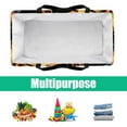thumbnail image 5 of Fireflies Large Capacity Reusable Toy, Picnic, and Storage Basket - Foldable Oxford Cloth Material for Ultimate Convenience, 5 of 7