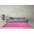 thumbnail image 3 of Ahgly Company Indoor Rectangle Abstract Pink Modern Area Rugs, 6' x 9', 3 of 4