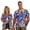 Hawaii Flowers, variant on Uorisanigo Hawaiian Flower Couple Matching Outfit Button-Down Shirt for Men Casual Hawaiian Shirts for Summer and Women's Short Sleeve Shirts Fashion Summer Beach Shirts