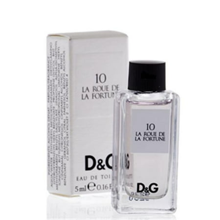 D&G 10 LA ROUE DE LA * Dolce & Gabbana 0.16 oz / 5 ml Mini EDT Women Splash