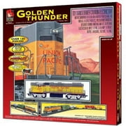Life-Like Trains HO Scale Golden Thunder Electric Train Set