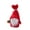 Red, variant on Valentines Day Gnome Scandinavian Tomtes Plush Elf Doll Stuffed Ornaments Swedish