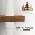 thumbnail image 5 of ivinta 4-Tier Bookshelf wit Storage Shelves, Small Modern Bookcase for Living Room Bedroom Home Office, 404WBR (White), 5 of 17