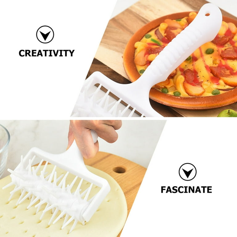 Pizza Dough Roller Pastry Hole Puncher Bread Dough Docker Hole Maker for  Kitchen Pizza Making Accessories