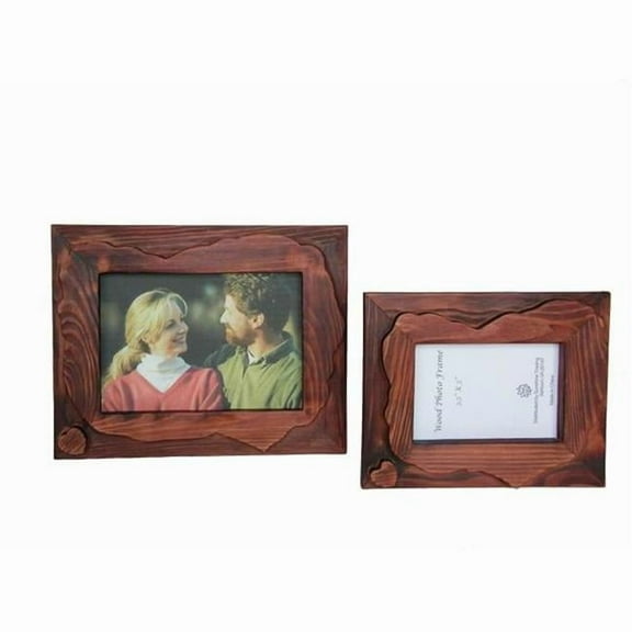 Handmade Wood Photo Frame - 3.5 x 5 Inch