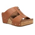 thumbnail image 2 of Corkys Womens Taboo Studded Snake Wedge  Casual Shoes, 2 of 5