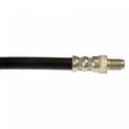 thumbnail image 3 of KarParts360 For BMW 760Li 2003-2008 Brake Hose | EPDM Rubber | Black | Male End 1 | Treated Steel End 1 and 2 | M10 By 1.0 End 2 Fitting Inside Diameter | Replacement For 34326753610, 34326767390, 3 of 4